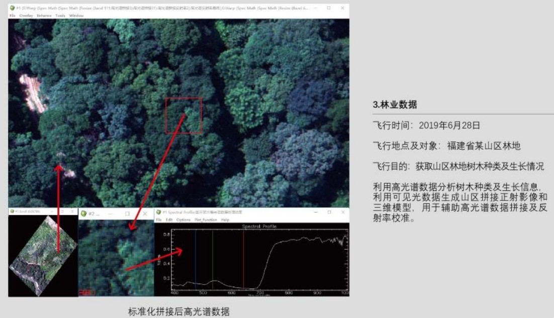 機載高光譜相機用于森林病蟲害防治監(jiān)測